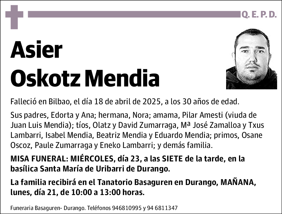Asier Oskotz Mendia