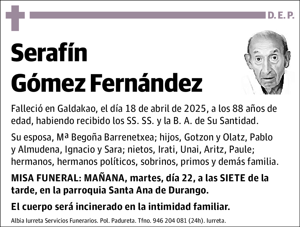 Serafín Gómez Fernández