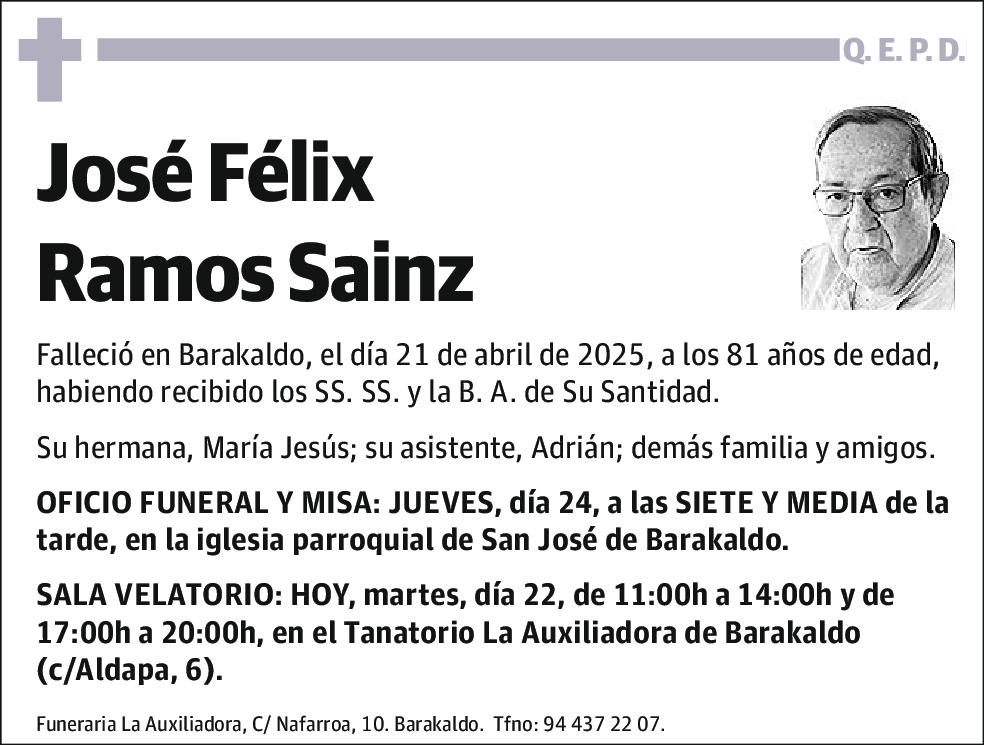 José Félix Ramos Sainz