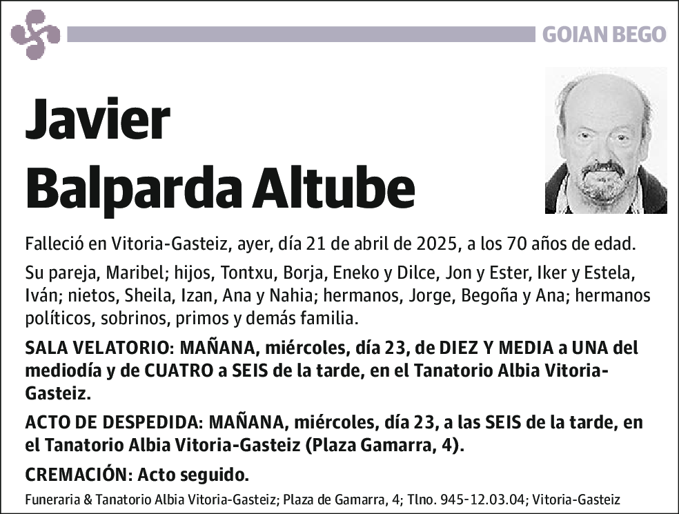 Javier Balparda Altube