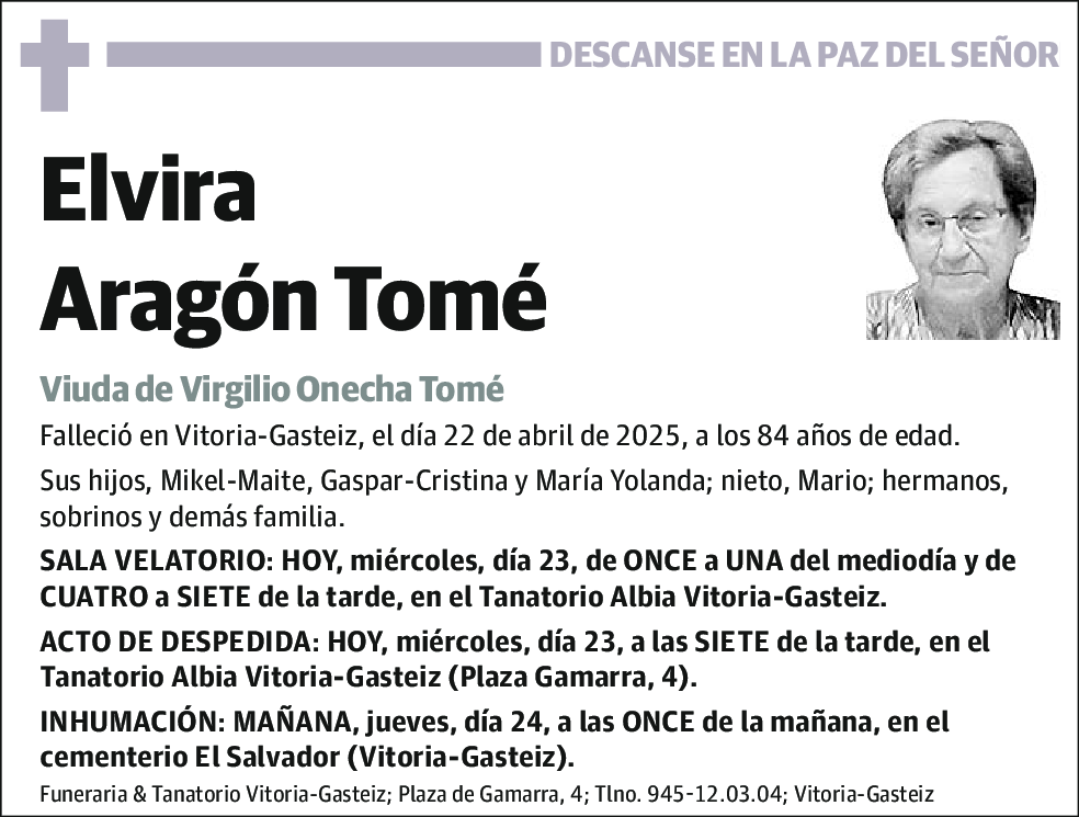 Elvira Aragón Tomé