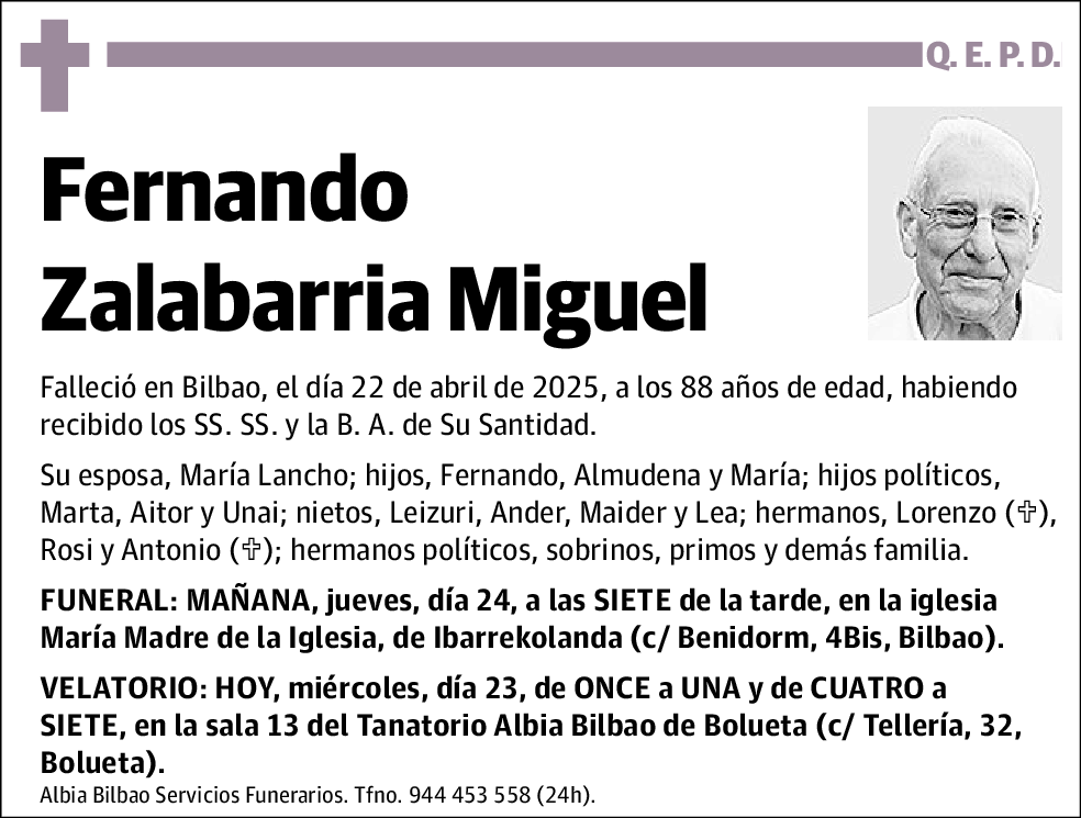 Fernando Zalabarria Miguel