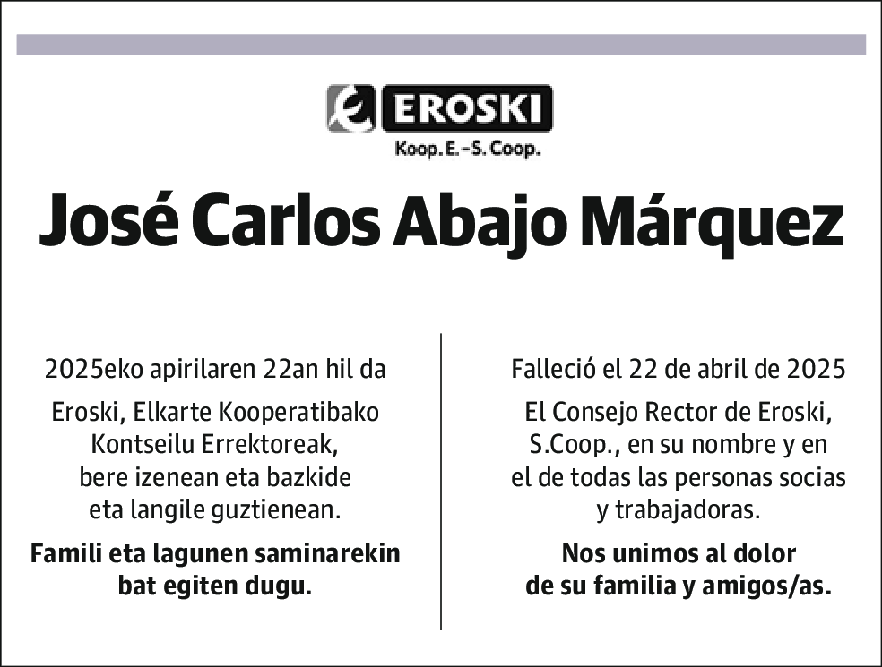 José Carlos Abajo Márquez