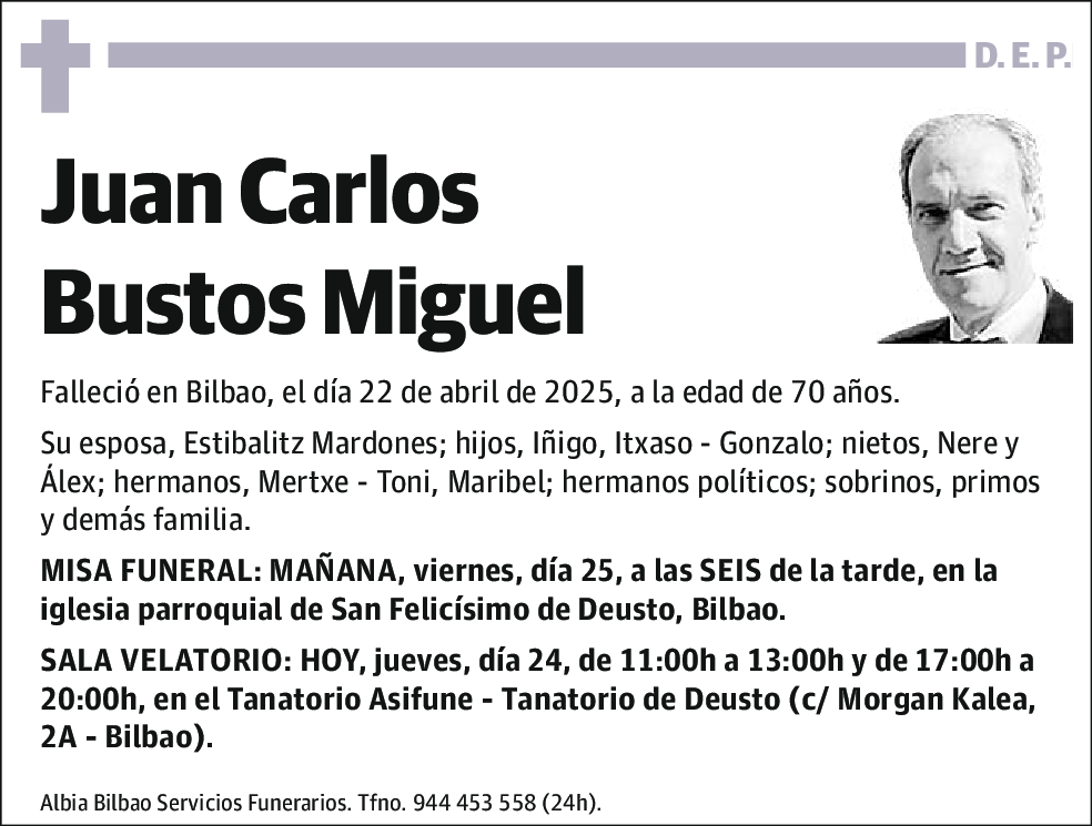Juan Carlos Bustos Miguel