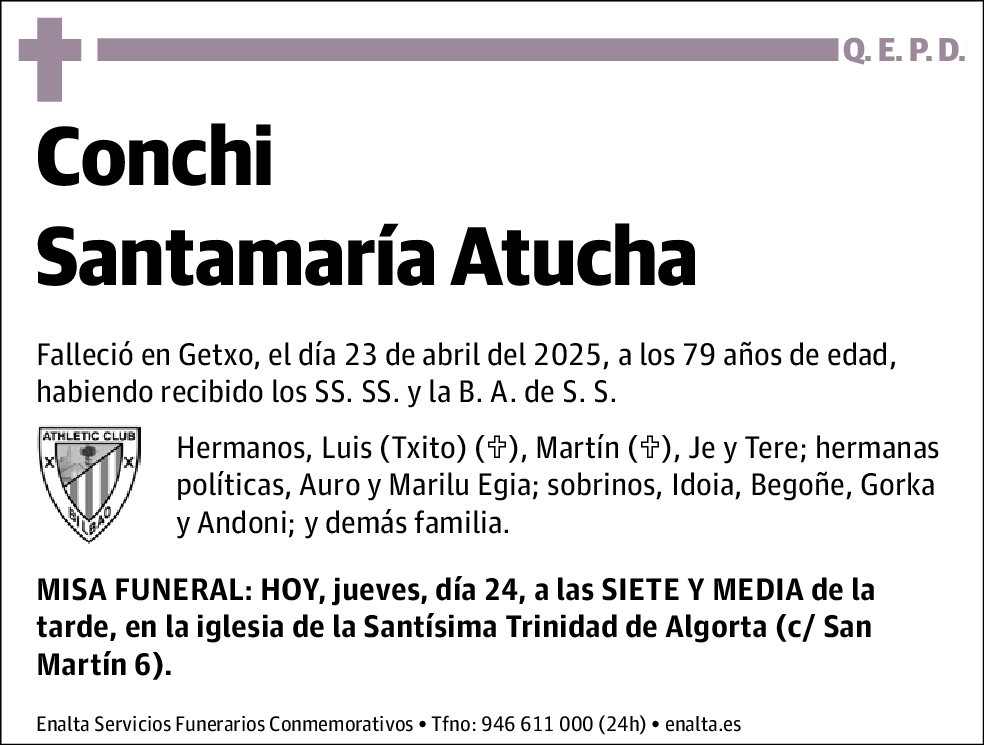 Conchi Santamaria Atucha
