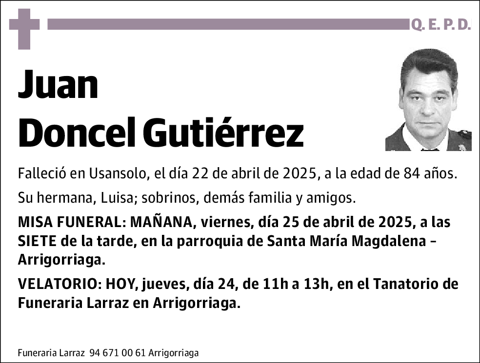 Juan Doncel Gutierrez