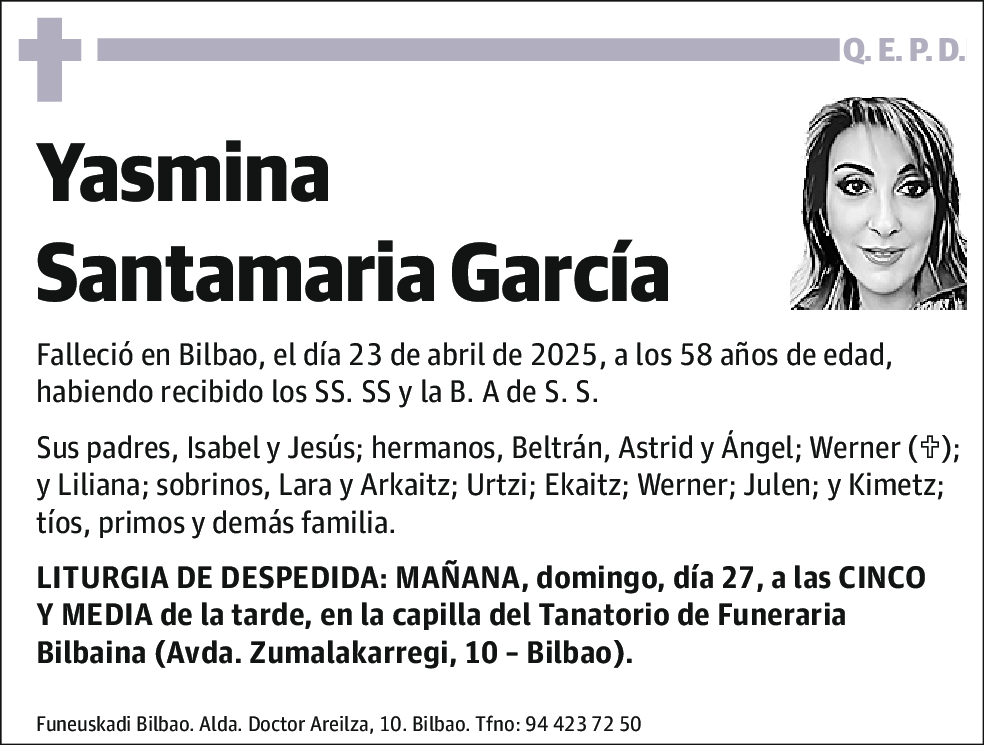 Yasmina Santamaria García