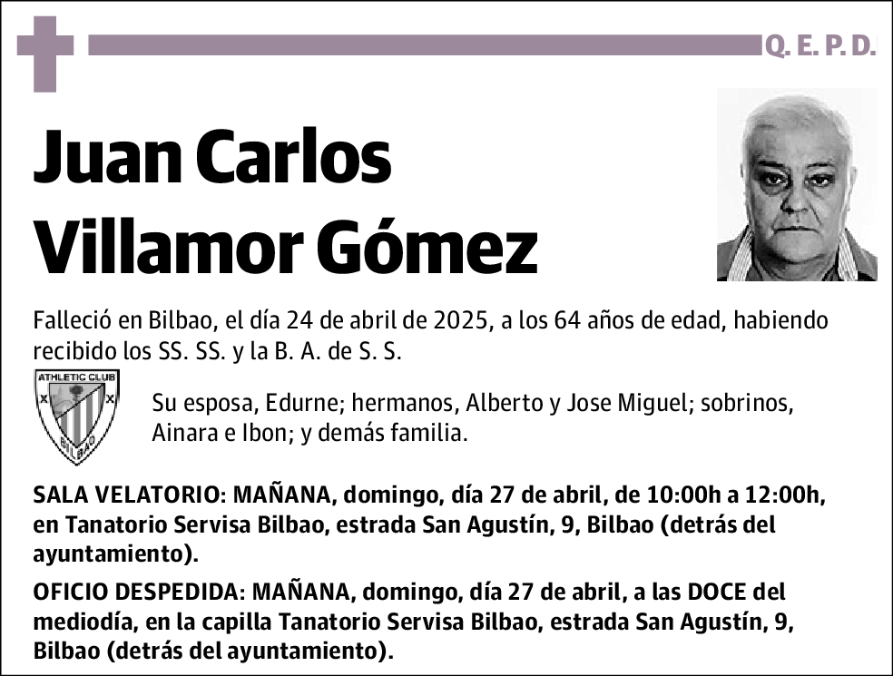 Juan Carlos Villamor Gómez