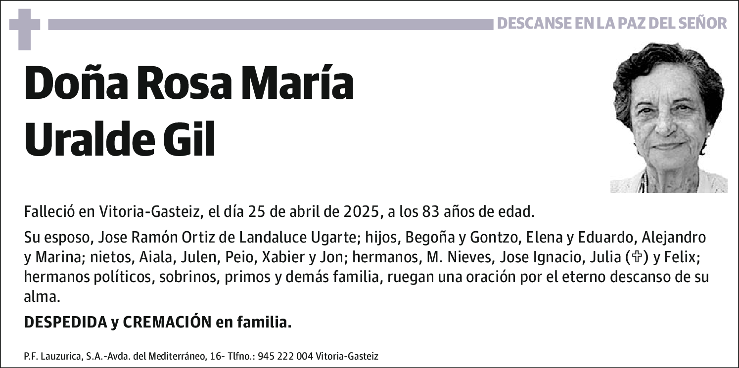 Rosa María Uralde Gil