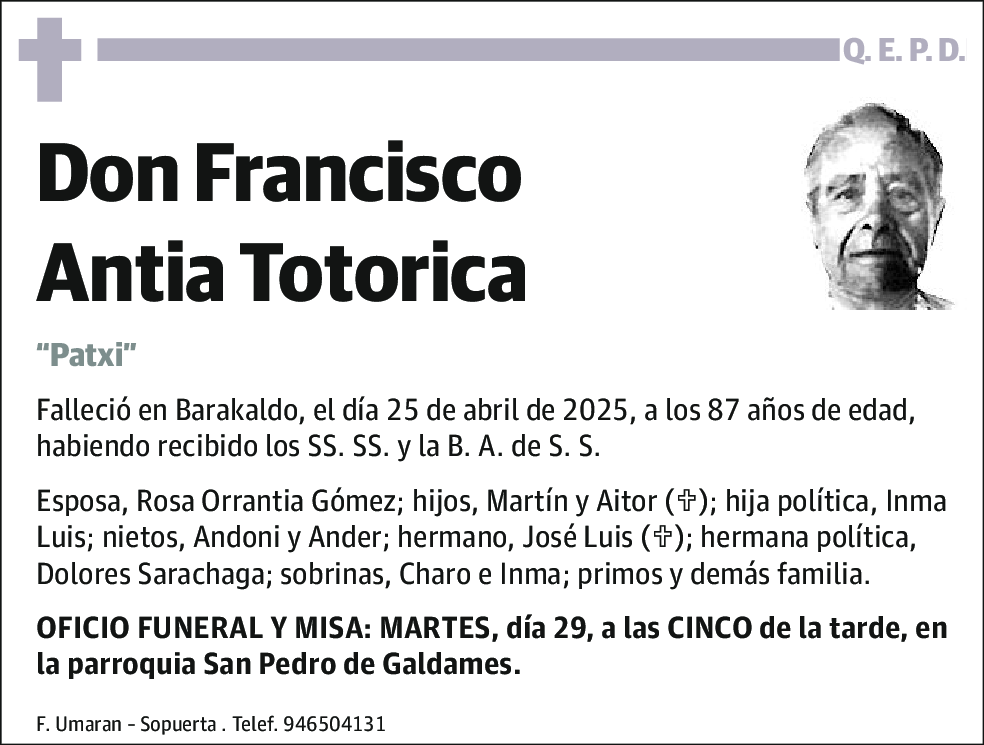 Francisco Antia Totorica