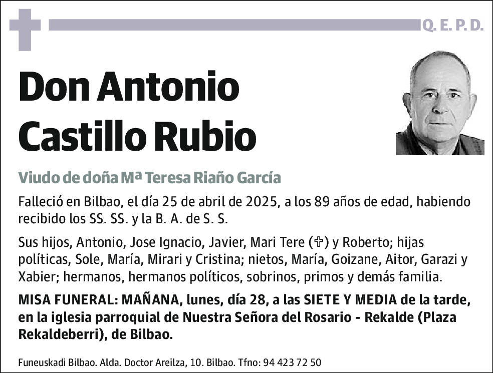 Antonio Castillo Rubio