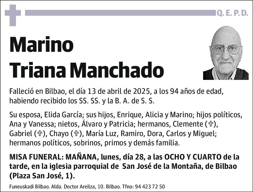 Marino Triana Manchado