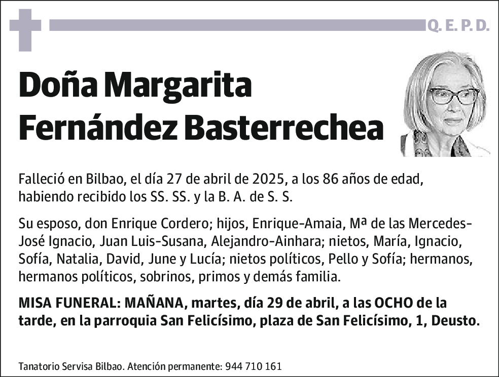 Margarita Fernández Basterrechea