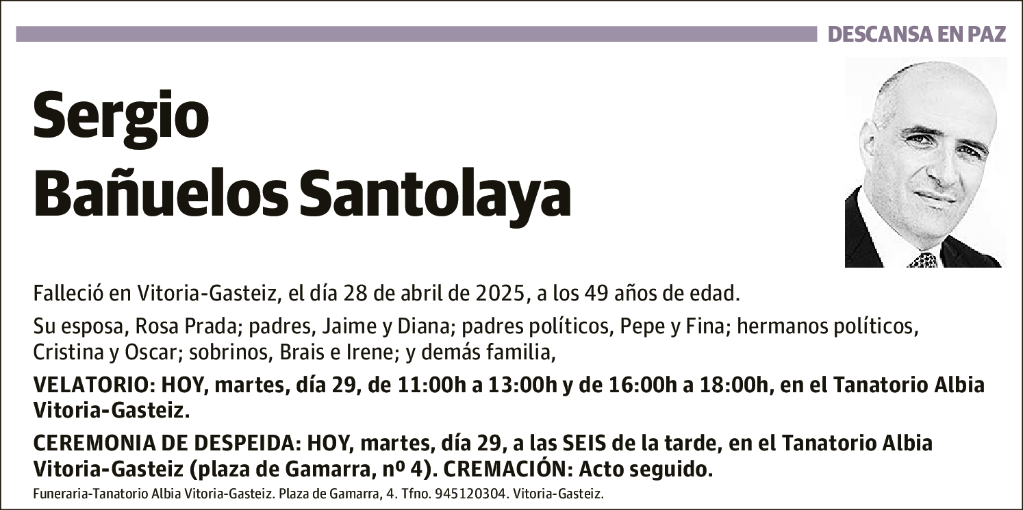 Sergio Bañuelos Santolaya