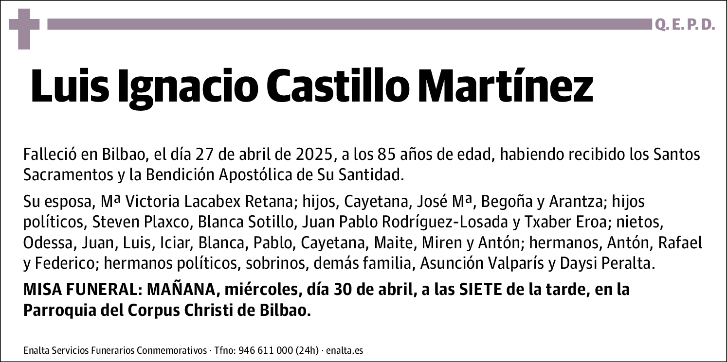 Luis Ignacio Castillo Martínez