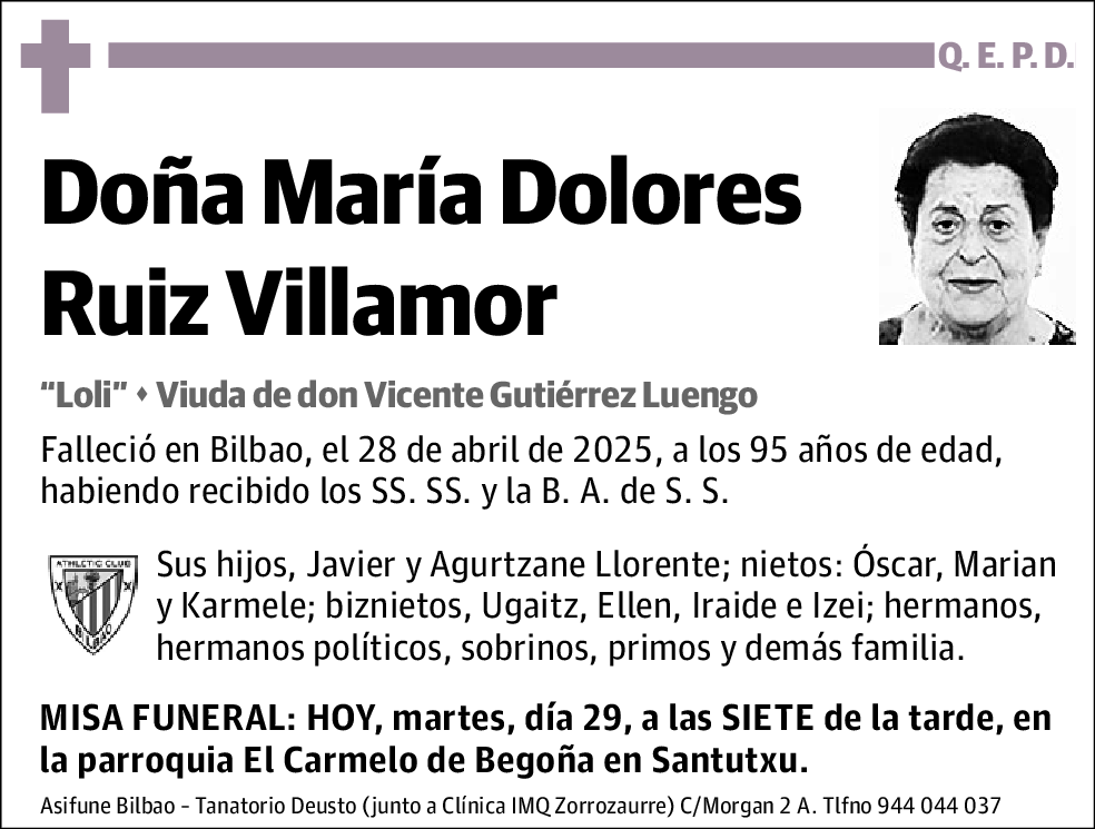 María Dolores Ruiz Villamor