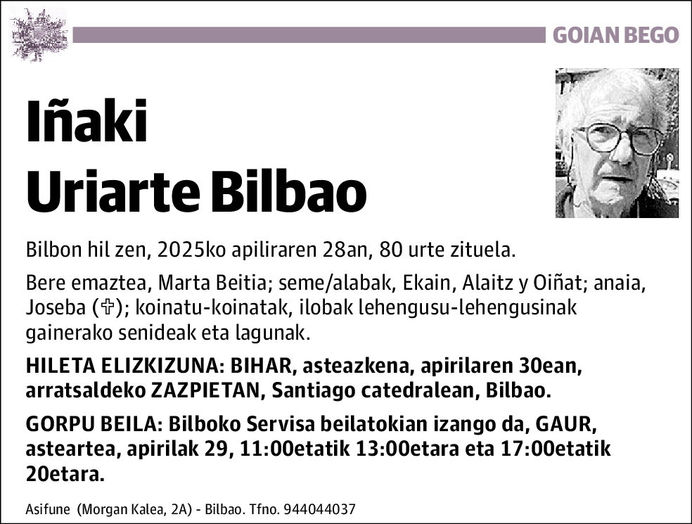 Iñaki Uriarte Bilbao