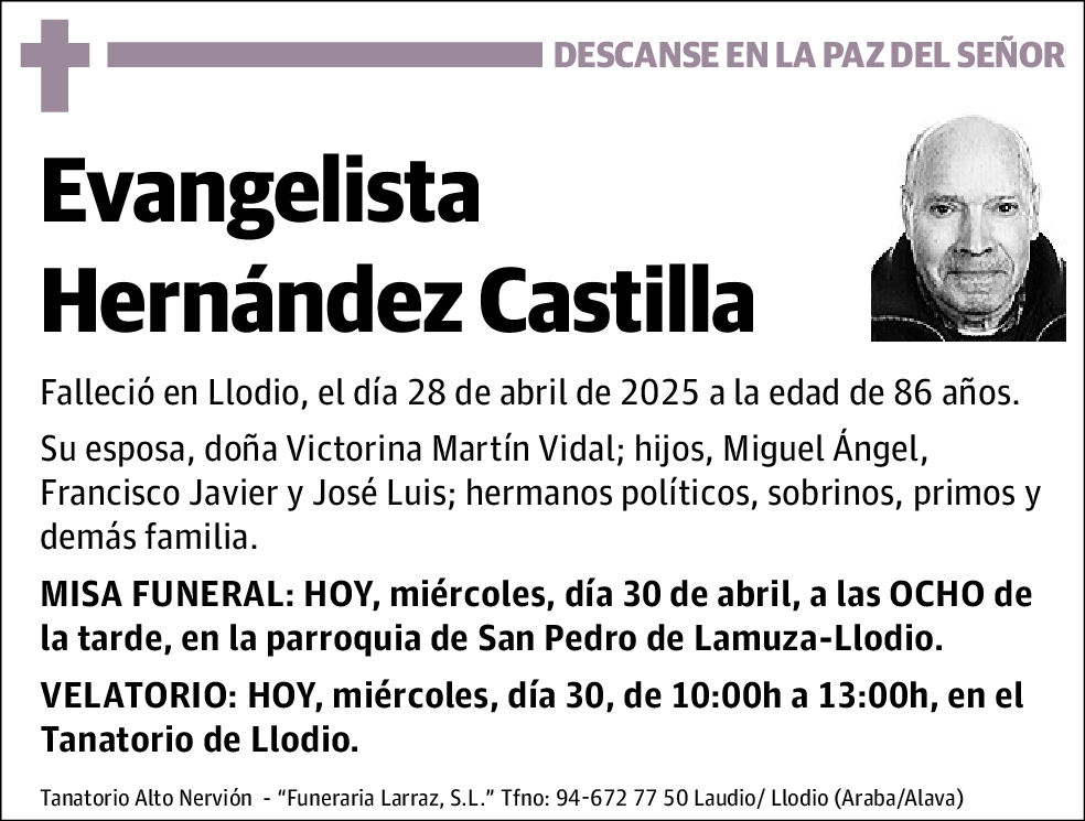Evangelista Hernández Castilla