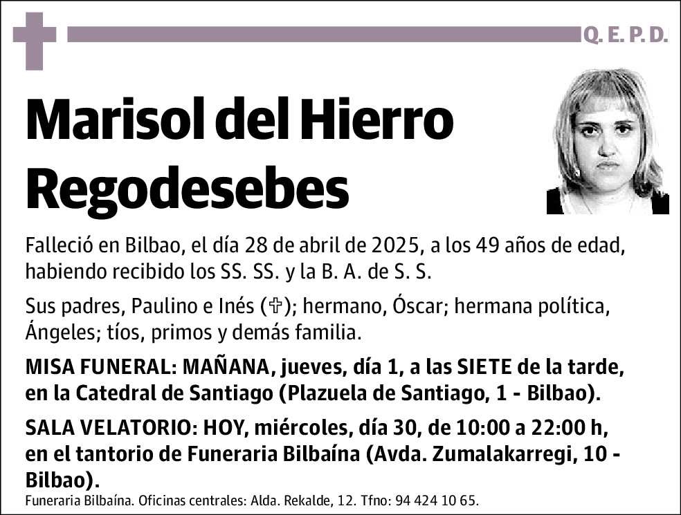 Marisol del Hierro Regodesebes