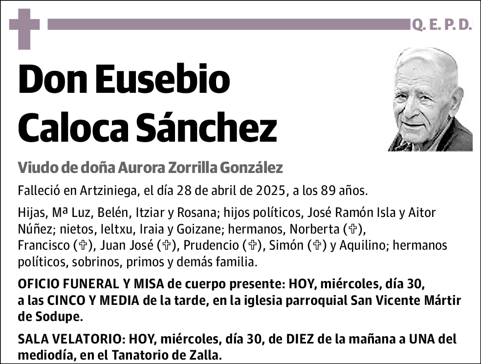 Eusebio Caloca Sánchez