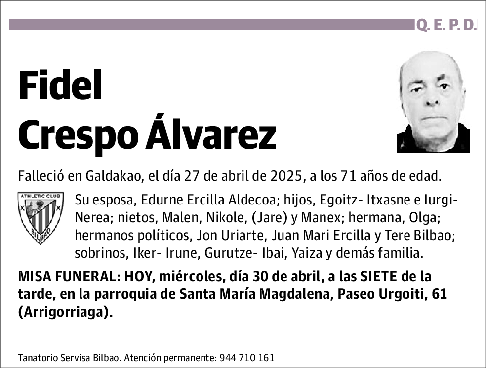 Fidel Crespo Álvarez
