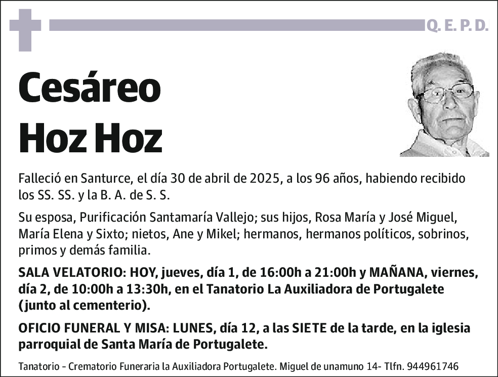 Cesareo Hoz Hoz