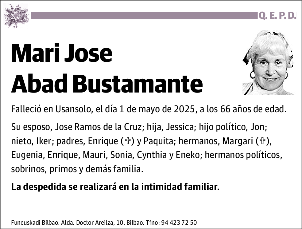María Jose Abad Bustamante