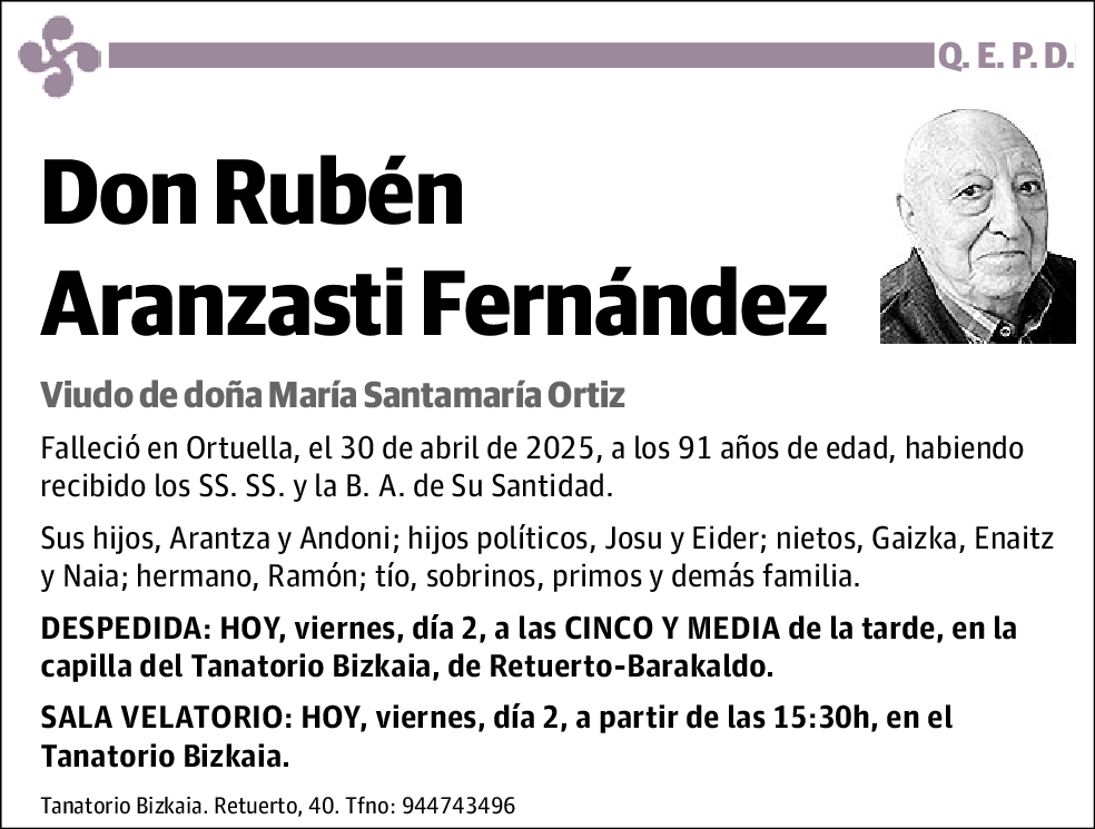 Rubén Aranzasti Fernández