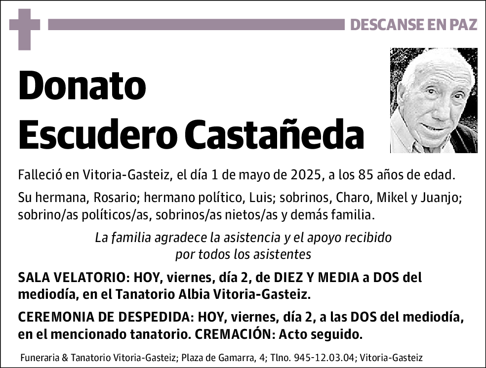 Donato Escudero Castañeda