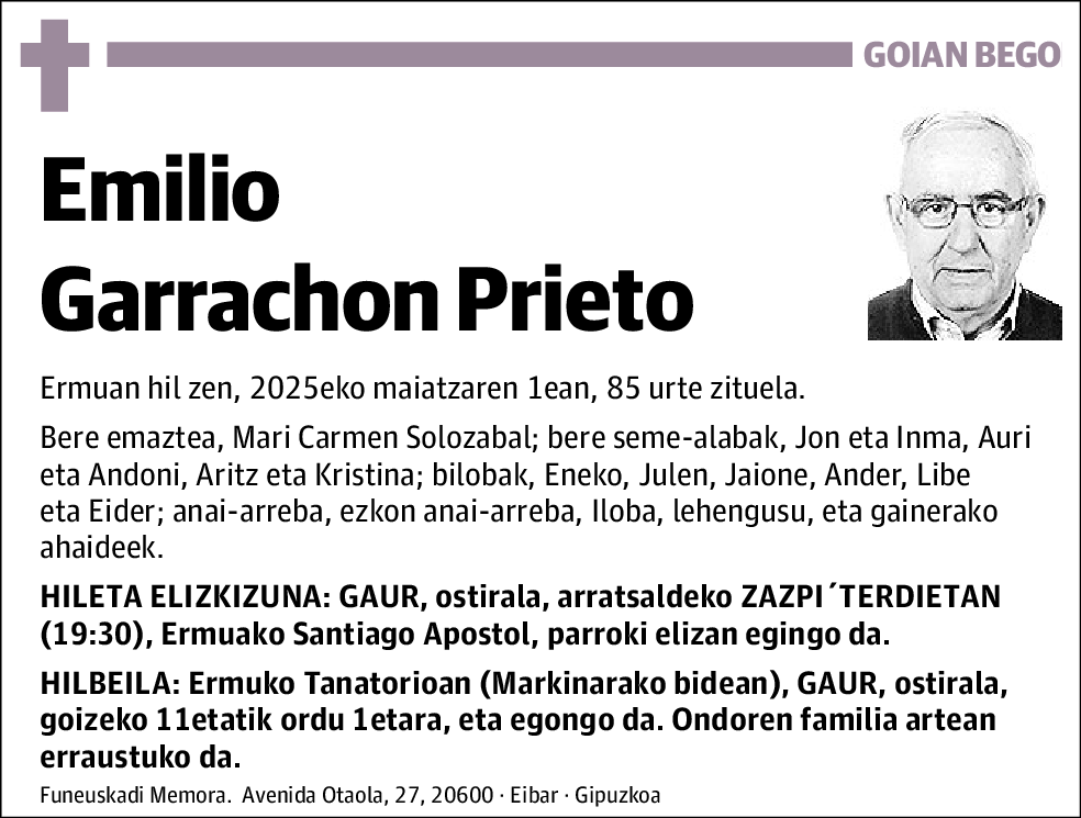 Emilio Garrachon Prieto