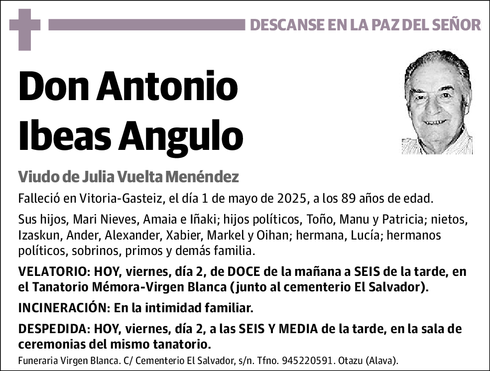 Antonio Ibeas Angulo