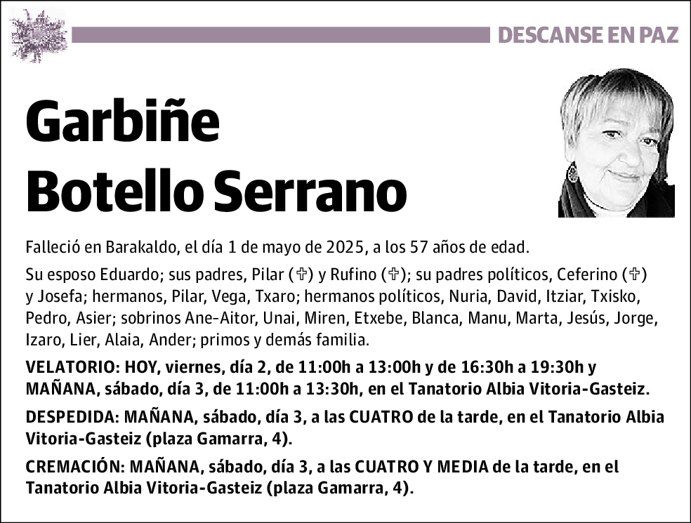 Garbiñe Botello Serrano