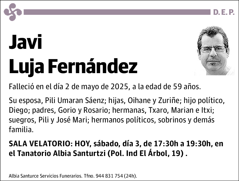 Francisco Javier Luja Fernández