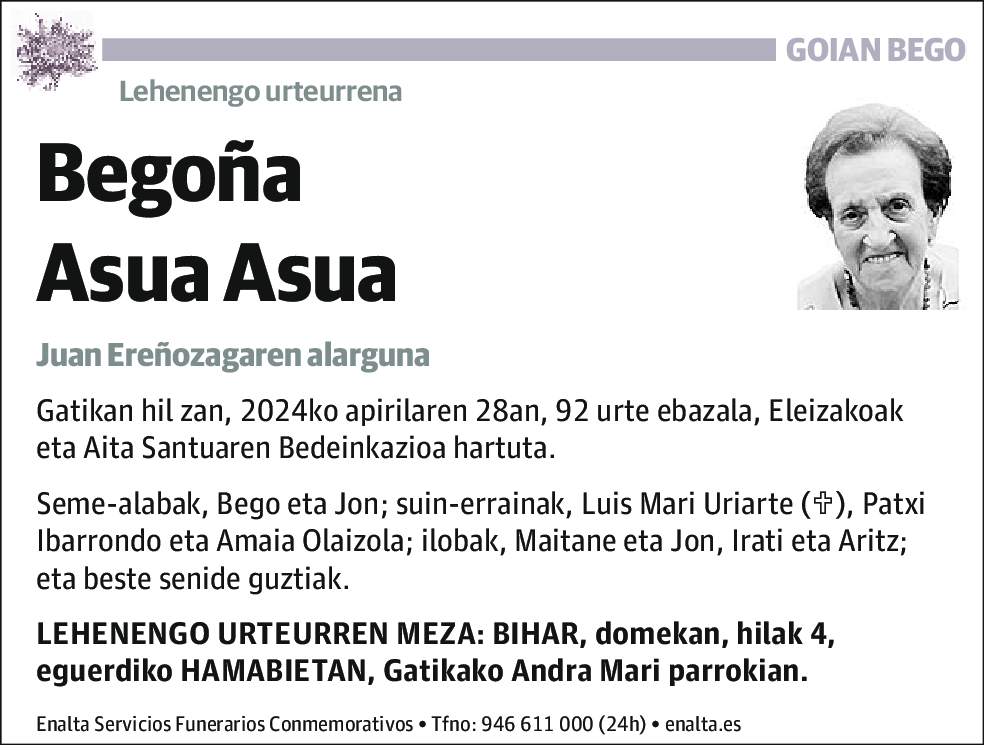Maria Begoña Asua Asua