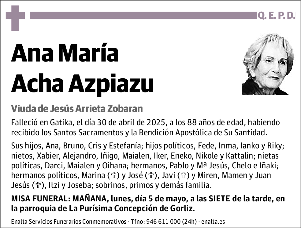 Ana María Acha Azpiazu