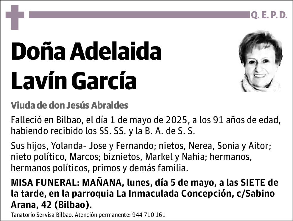 Adelaida Lavín García