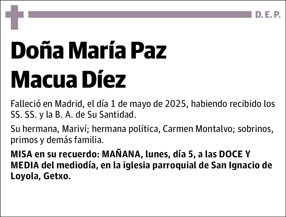 María Paz Macua Díez