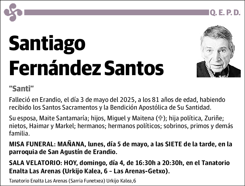 Santiago Fernández Santos