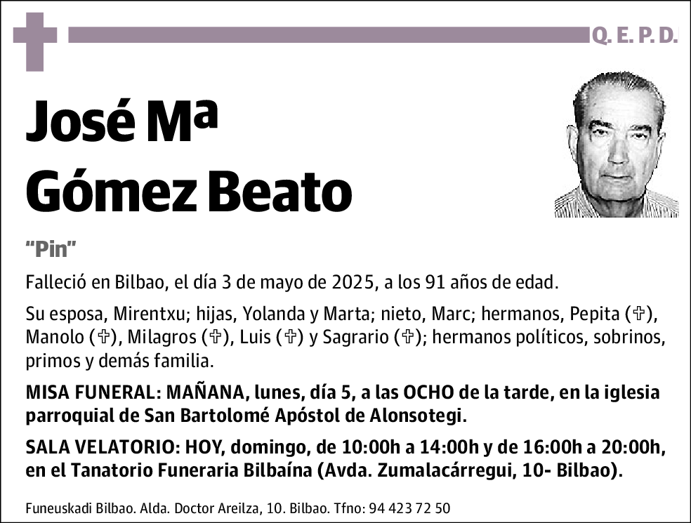 José Mª Gómez Beato
