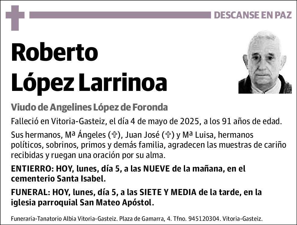 Roberto López Larrinoa