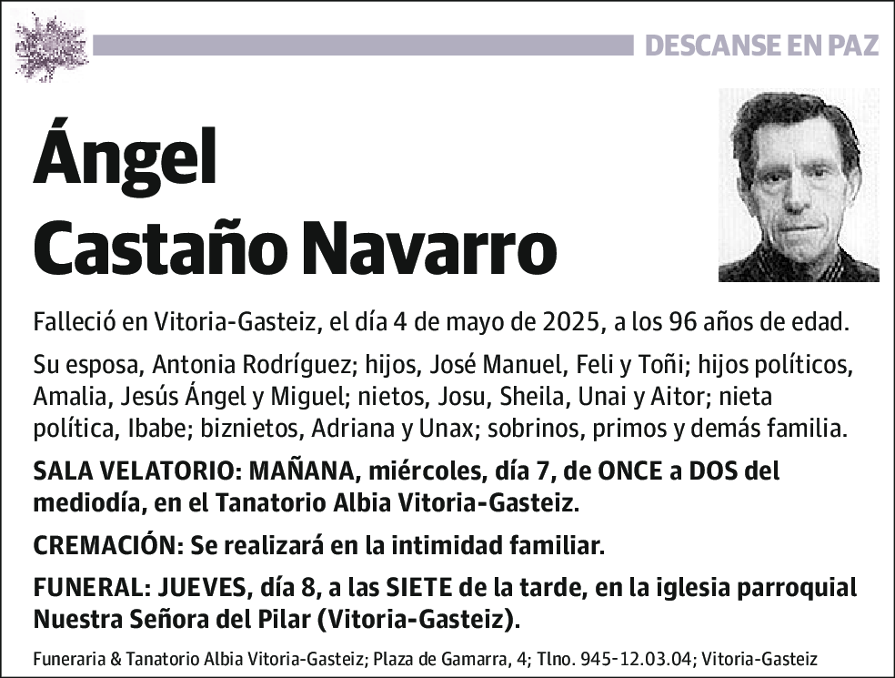 Ángel Castaño Navarro