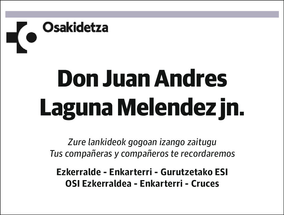 Juan Andres Laguna Melendez
