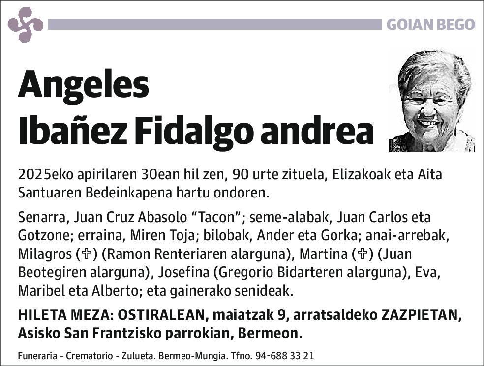 Angeles Ibañez Fidalgo
