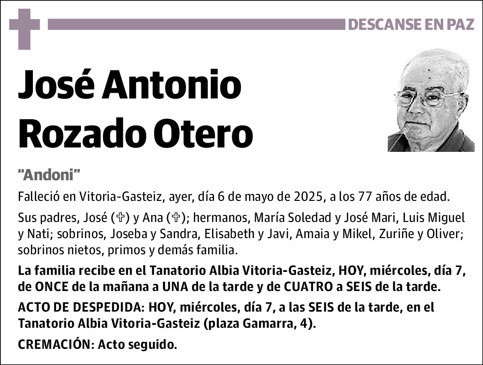 José Antonio Rozado Otero