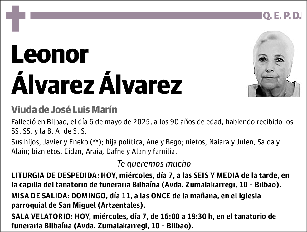 Leonor Álvarez Álvarez