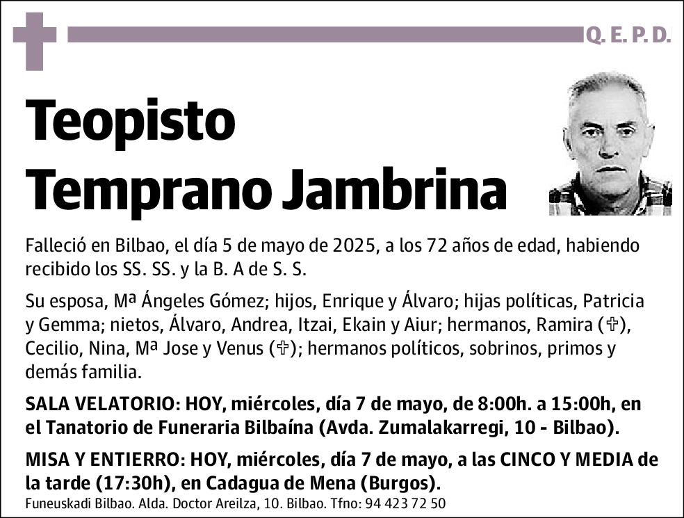 Teopisto Temprano Jambrina