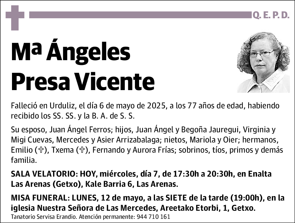 María Ángeles Presa Vicente
