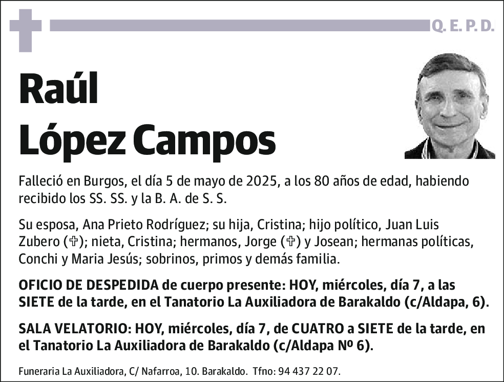 Raúl López Campos