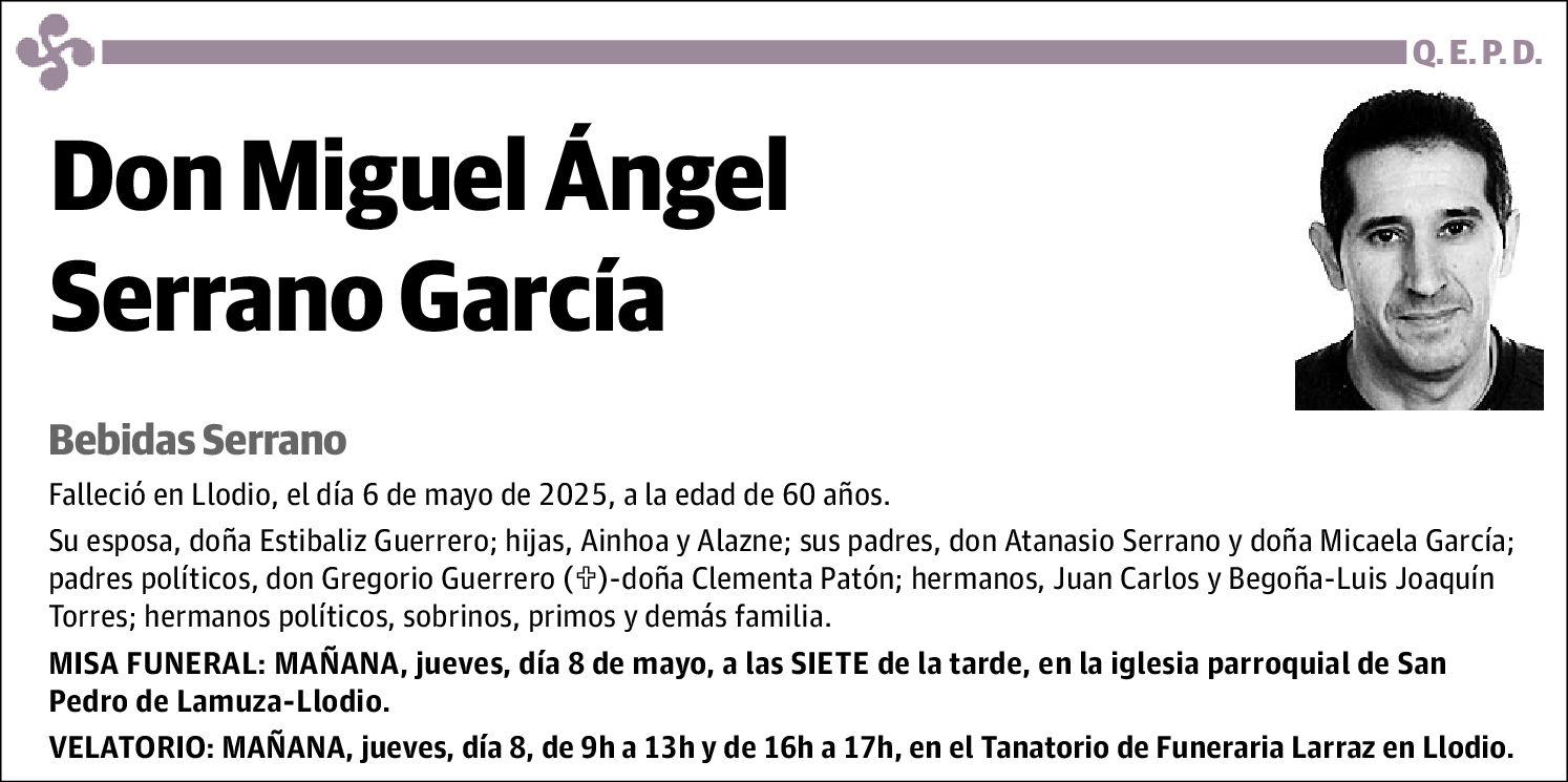 Miguel Ángel Serrano García