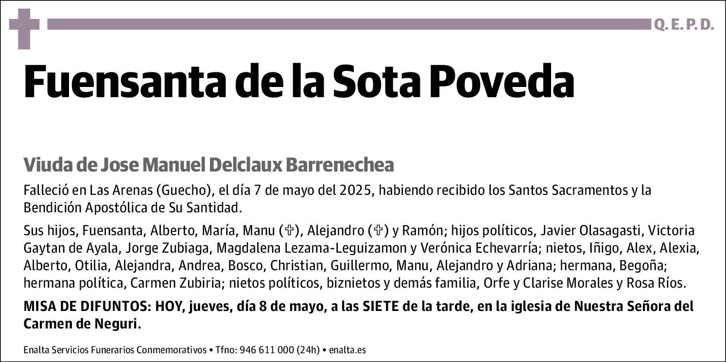 Fuensanta de la Sota Poveda